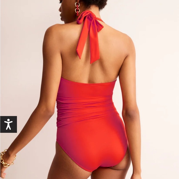 NWT Boden ruched swimsuit - Picture 3 of 9